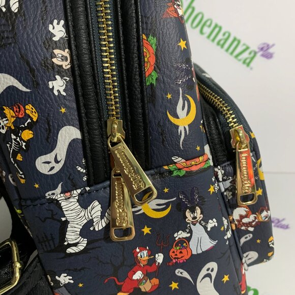 Loungefly Mini Backpack Disney Mickey And Friends Not So Scary Halloween Bag